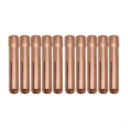 

Arkzeo Pack of 10 TIG Welding Collet Tungsten Electrodes Torch Collet For WP17/ 18/ 26