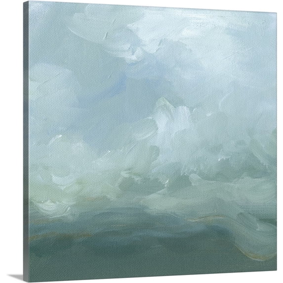 Great BIG Canvas | "Mountain Mist II" Canvas Wall Art - 24x24