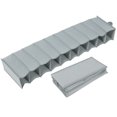 thumbnail image 3 of 1Pcs Shoe Organizers Dark Grey Rectangular Non-woven Bamboo Inserts MDF Board for Closet and Living Room, 3 of 8