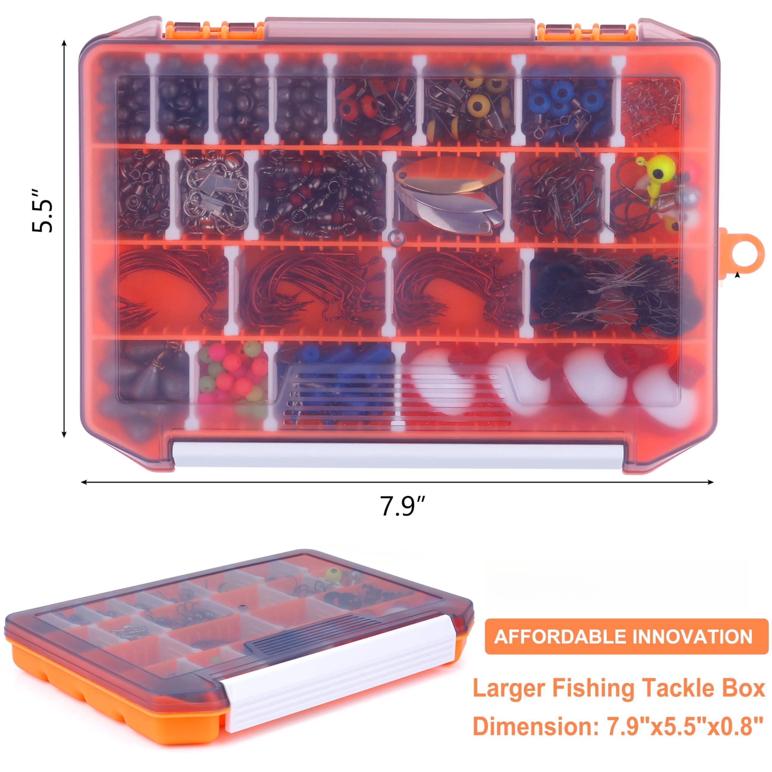 Fishing Lures  All-in-one Tackle Box With Included Gear Lure Bait Accessories Kit For Freshwater Bass Trout Ideal Gifts Men Father & Beginners