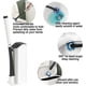 thumbnail image 3 of Disposable Toilet Brush Kit with Wall Mount - Disposable Toilet Cleaning System with 16 Replacement Toilet Brush Heads 25-26, 3 of 5