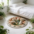thumbnail image 1 of Custom Easter Bunny Round Rug Personalized 3D Effect Easter Day Carpet Non Washable Bunny Area Rug For Living Room Bedroom Birthday Indoor Home Decor Spring Day, 1 of 5