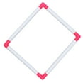 thumbnail image 3 of Miangastore 1Pc Square Embroidery Frame Portable Cross Stitch Frame for Embroidery Quilting Needlepoint Random Color (Post-assembly Inner Diameter 25x30cm/9.8x11.8inch), 3 of 8