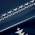 thumbnail image 5 of Erosebridal Vintage Aztec Print Curtains Pack of 2 (42x84 Each),Deepblue White Curtains Blackout For Adults, 5 of 7
