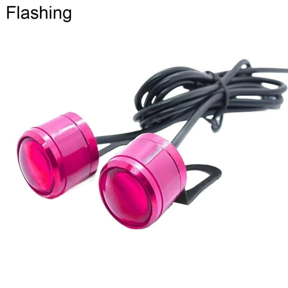 2Pcs Motorcycle LED Lights Motorcycle LED Eagle Eye Light