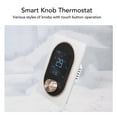 thumbnail image 3 of Smart Color Thermostat, Remote Control Touchscreen Electric Heater Thermostat LCD Programmable Knob Control for Home Office Hotel AC 95V to 240V, 3 of 7
