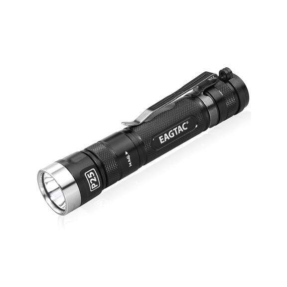 EAGTAC P25LC2 Flashlight, XP-L HI V3 CW LED, 1160lm, Black