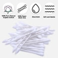 thumbnail image 5 of HOMEFOX 500 Count XL Cotton Swabs with Extra Large Pointy Round Tips, Pure Organic Cruelty-Free, 5 of 7