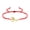 Gold-Red, variant on Phoenix Red String Bracelet for Women Good Luck Charm Chinese Chic Hand Knotted Adjustable Rope Gold-Red