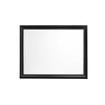 thumbnail image 2 of 47 Inch Wood Mirror, Landscape Frame, Classic, Black, 2 of 5