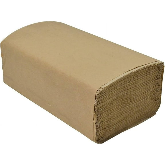 Select Folded Paper Towels, Single-Fold, Natural, 9 X 9.45, 250/pack, 16/carton