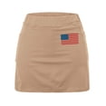 thumbnail image 4 of Skorts for Women American Flag Graphic High Waisted Athletic Tennis Skirt Shorts Independence Day Skort, 4 of 4