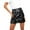 Black, variant on Ediodpoh Sparkly Skirt for Women Sequin Mini Glitter Belly Dance Short Skirt Clubwear Festival Concert Fringe Scarf Skirts for Women Gold S
