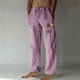 thumbnail image 1 of Puntoco Pantalones casuales largos para hombre, pantalones casuales con estampado de moda para hombre, cintura elástica con bolsillos, pantalones deportivos, 1 of 4