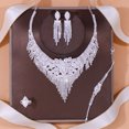 thumbnail image 1 of Stonefans Luxury Indian Bridal Jewelry Sets Women Accessories Fashion Tassel Rhinestone Necklace Earrings Sets Wedding Jewelry, 1 of 5