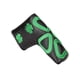 thumbnail image 4 of Eigraketly Cubiertas impermeables de moda para la cabeza del palo de la pelota de golf para Putter PU Leather Golfball Putter Headcover Deportes y aire libre negro, 4 of 6