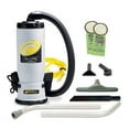 thumbnail image 1 of ProTeam 6 Qt. QuietPro BP HEPA Backpack Vacuum with 100078 Floor Tool Kit A and HEPA Filtration - 120V | Silent and Superior Cleaning, 1 of 3
