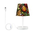 thumbnail image 3 of Thanks Giving Many Vegetable Desk Lamp 3 Color Modes LED Table Lamp Nightstand Reading Light for Bedroom Living Room, 3 of 8
