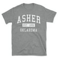 thumbnail image 1 of Asher Oklahoma Classic Established Men's Cotton T-Shirt, 1 of 1