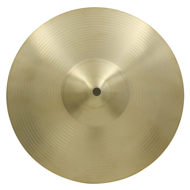 Platillo 18" Latón Aleación Crash Ride Hi Hat Platillo para Drum Set Tomshoo Platillo