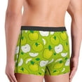 thumbnail image 4 of JUNZAN Green Apple Mens Underwear Boxer Briefs for Men’s-Small, 4 of 7
