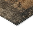 thumbnail image 5 of HomeRoots 606137 8 x 10 ft. Khaki, Brown & Copper Abstract Washable Indoor & Outdoor Rectangle Area Rug, 5 of 5