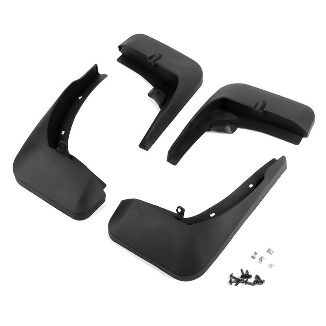 Uds rueda de coche ceja protector contra salpicaduras guardabarros accesorio para Q7 Sports 2016-2018