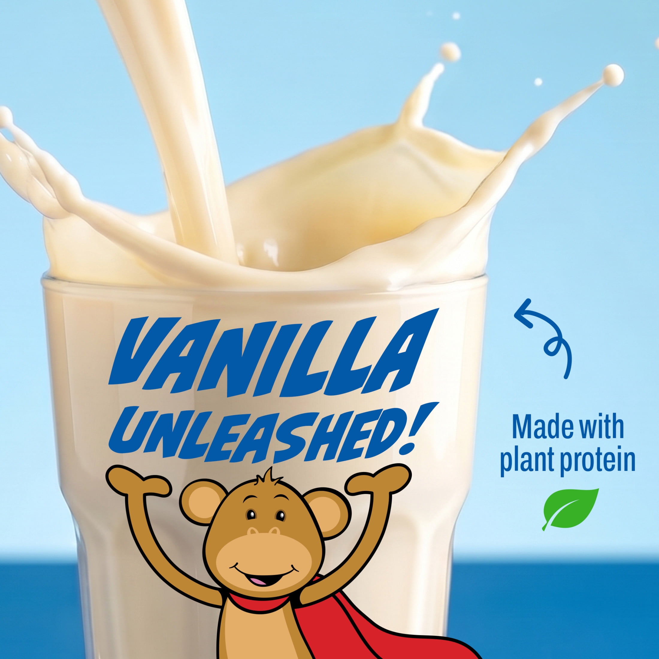 Orgain Organic Kids Vegan Nutritional Shake Vanilla 12ct with 23