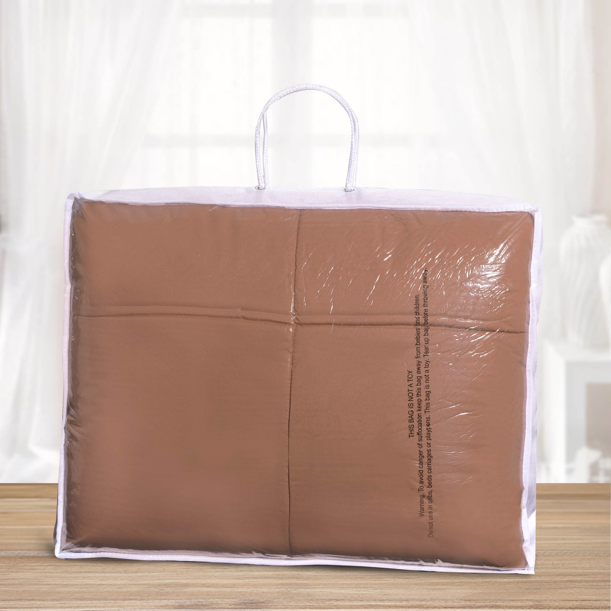 Superior Classic Reversible Comforter, Twin, Camel