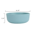 thumbnail image 6 of Mainstays - Blue Eco-Friendly Recycled Plastic Cereal Bowl, 38-Ounce, 6 of 8