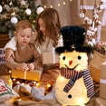 thumbnail image 5 of 25.6 Inch Lighted Pop-Up Snowman Outdoor Decoration, 5 of 7