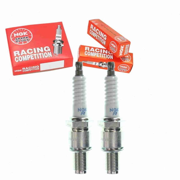 2 pc NGK 4311 Racing Spark Plugs for 5722 IRE01-34 Ignition Wire Secondary