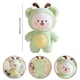thumbnail image 3 of wsevypo Lindo juguete de peluche de abeja con suave animal de peluche de mariposa y muñecos de insectos de mariquita, 3 of 8