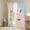 Colorful Ombre, variant on Erosebridal Rainbow Unicorn Window Curtains for Bedroom Living Room Cute Unicorn Curtains 30%-50% Blackout Pink Floral Window Drapes Butterfly Star Window Treatments 38W X 45L,2 Panels