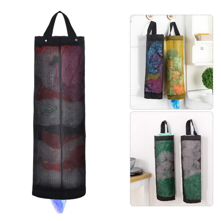 2/1pcs Plastic Bag Dispenser Holders, Polyester Hanging Grocery