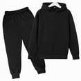 thumbnail image 4 of Taybagh Girls Outfits 5t Girls Clothes Long Sleeve Kids Sports Sweatpants Sets with Hoodie Pullover Holiday Outfit, 4 of 9