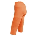 thumbnail image 5 of Women's Casual Pants Leggings For Women Plus Size High Waisted Yoga Cropped Trousers 2025 Summer Gym Pants,Orange Women's Casual Pants XL, 5 of 7
