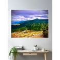 thumbnail image 2 of Mountain Poster Wall Art, Modern Wall Decor, 8x12 UNFRAMED, 2 of 3