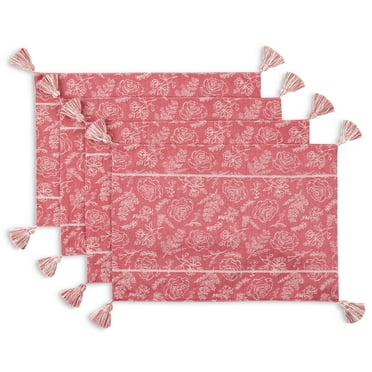 The Pioneer Woman Gingham Woven Fabric Napkins, Set of 4, Multicolored ...