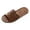 Black, variant on Women Slippers Spring And Summer Slippers Female Rattan Grass Woven Household Indoor Couples Soft Sole Silent Floor Linen Slippers ,Us Size:7.5