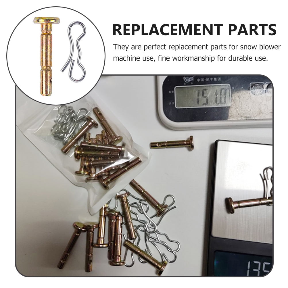 FENGGUIQU Stainless Steel Shear Pin Kit Assorted Color Wear Resistant Snow Blower 2Sets