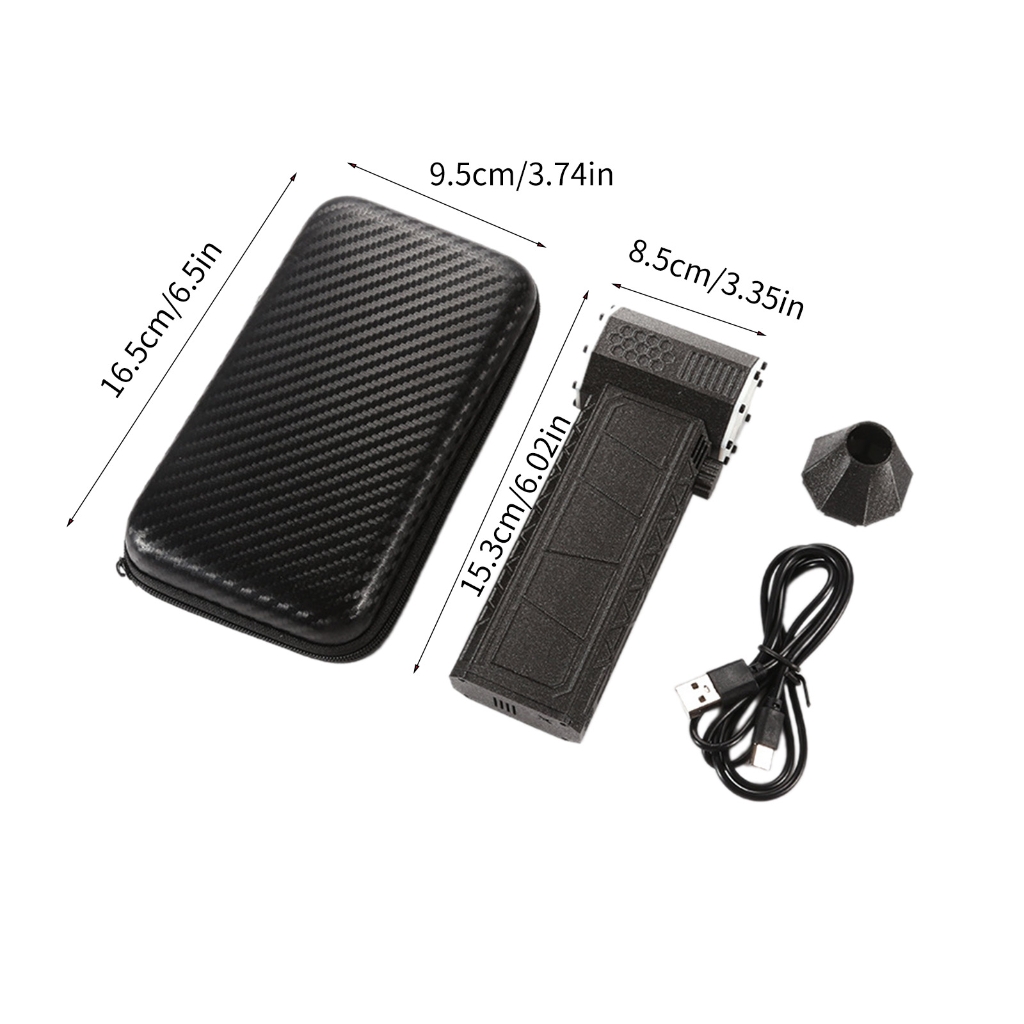BQBQERT Compressed Air Dusters 110000RPM Electric Air Dusters for Keyboards PC 8000mAh Rechargeable Blower Cooling Fan