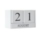 thumbnail image 4 of Bloques de Calendario de Madera de Escritorio Calendarios Y Suministros de Escritorio Calendario Decorativo Baoblaze Bloques de calendario de madera, 4 of 7