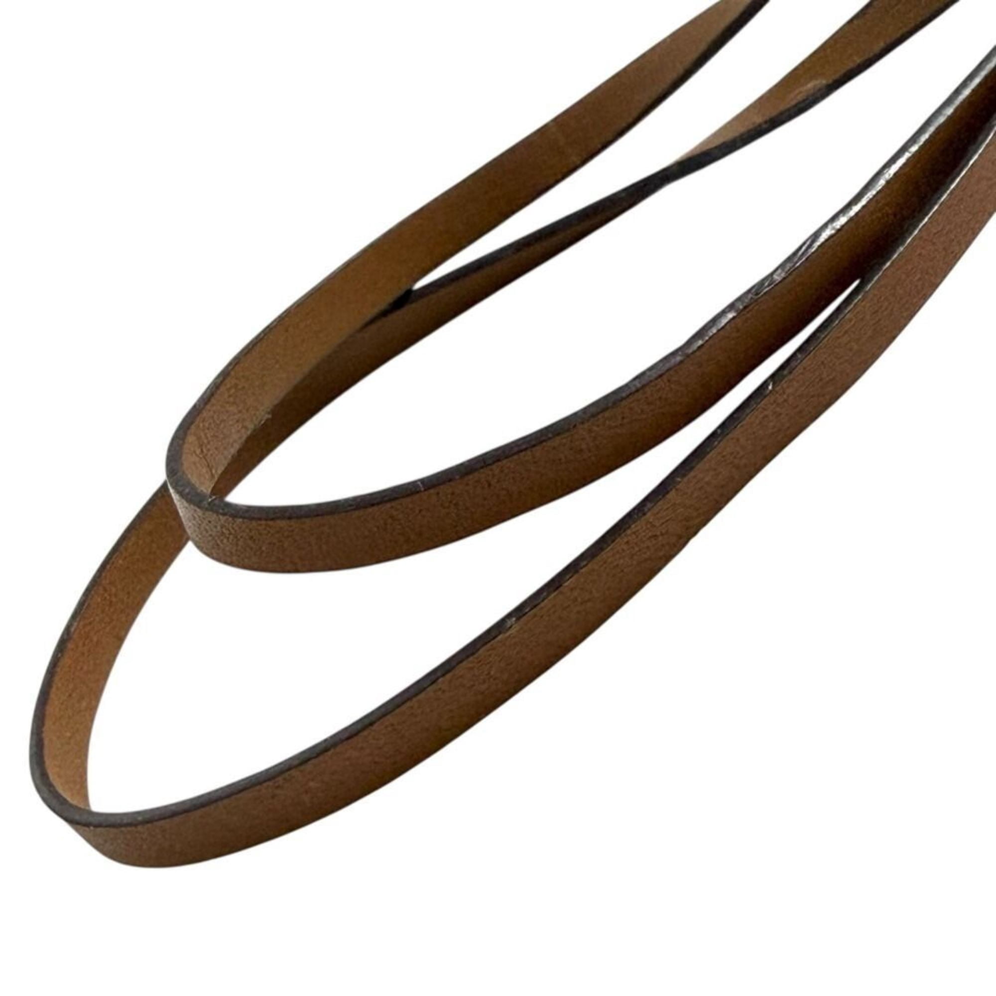 Pre-Owned Louis Vuitton Men's Travel Key Pendant Necklace with Leather Cord