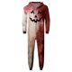 thumbnail image 1 of Family Halloween Pjs Matching Sets Halloween Print Long Sleeve Zippered One Piece Pajama Hooded Jumpsuit Winter Halloween Pjs Family Set, 1 of 3