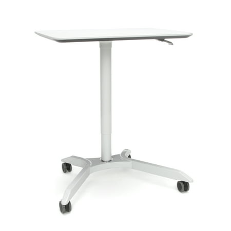 OFM Mesa Series Model 66100 Height Adjustable Mobile Podium, White