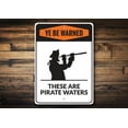 thumbnail image 1 of Pirate Novelty Decor, Metal Wall Sign - 10x14 Inches, 1 of 4