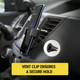 thumbnail image 4 of Scosche GHVWD-SP Gravity Drop 3-in-1 Adjustable Rotating Suction Cup/Vent Dash Mount Black, 4 of 7