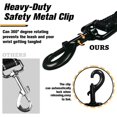 thumbnail image 4 of Short Heavy Duty Dog Leash - Heavy Duty Dog Carrying Leash - Training Control Leash - Reflective Leash for Medium and Large Dogs, 4 of 5