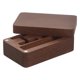 thumbnail image 4 of Caja de almacenamiento para pinzas de corbata, pequeña caja para gemelos, pequeña caja de madera para regalo de joyería para hombres, 4 of 8